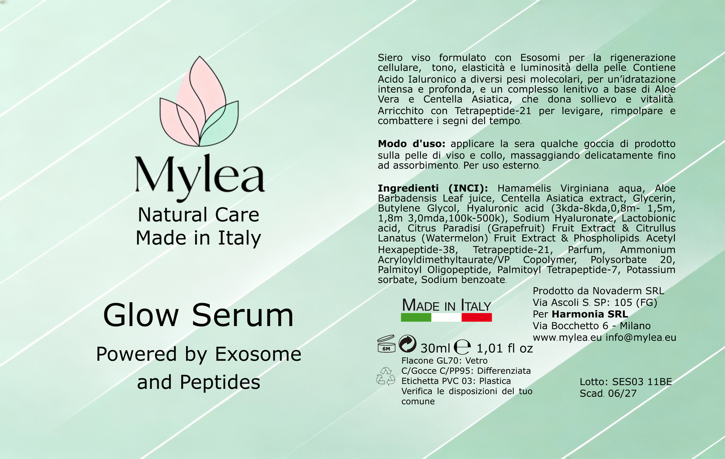 Glow Serum Powered by Exosome and Peptides