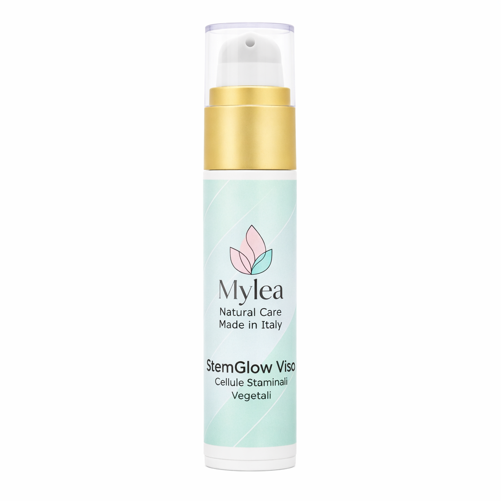 StemGlow, crema viso antirughe con cellule staminali d'uva di Mylea