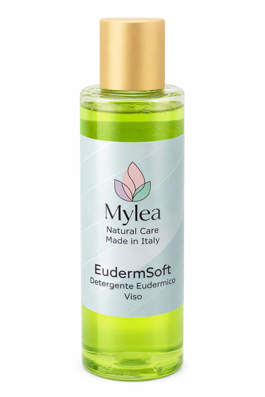 EudermSoft, detergente viso delicato a pH dermico per pelle sensibile di Mylea