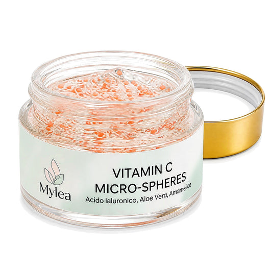 Siero viso alla vitamina C in micro-sfere di Mylea