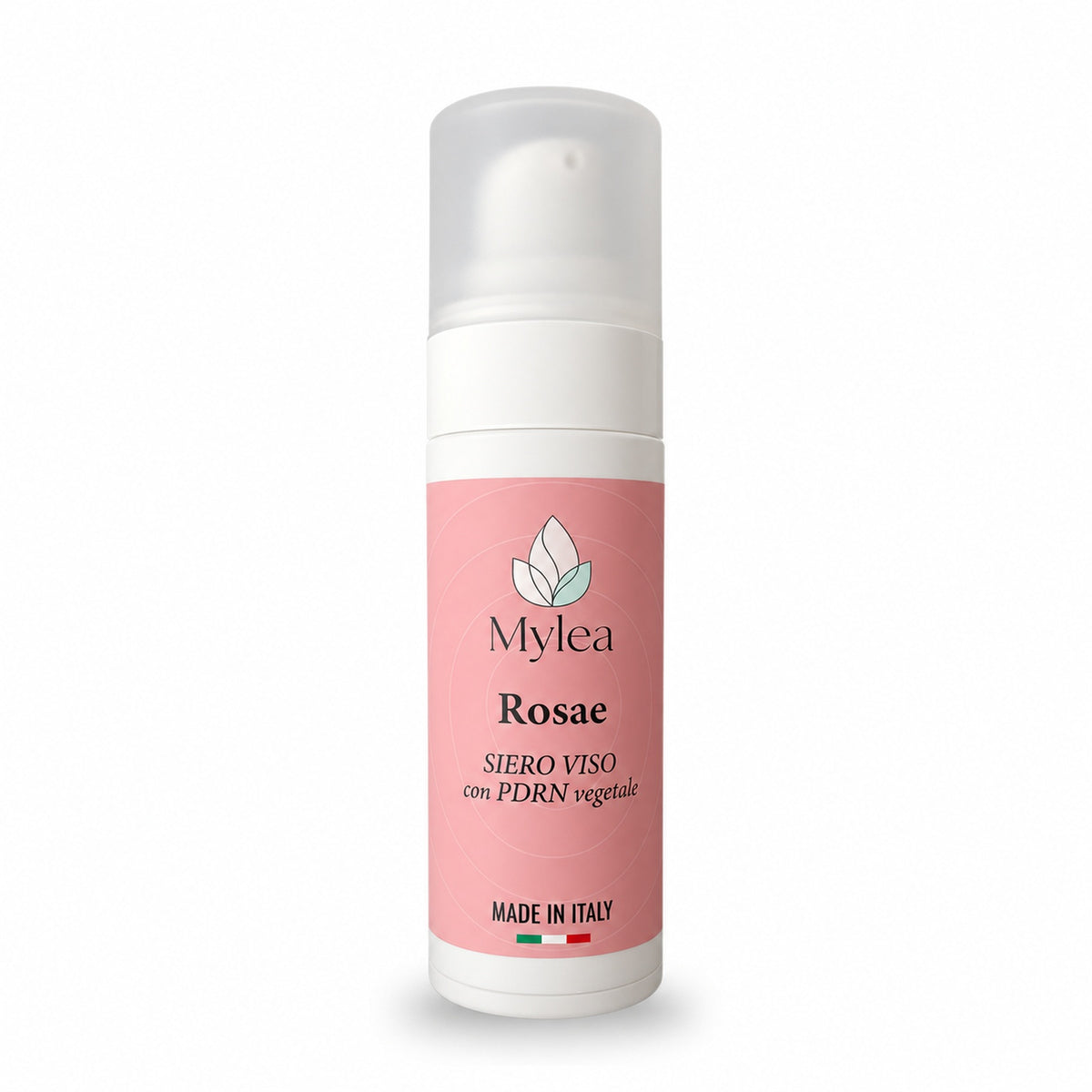 Rosae, siero viso Mylea con PDRN vegetale, flacone airless 30 ml