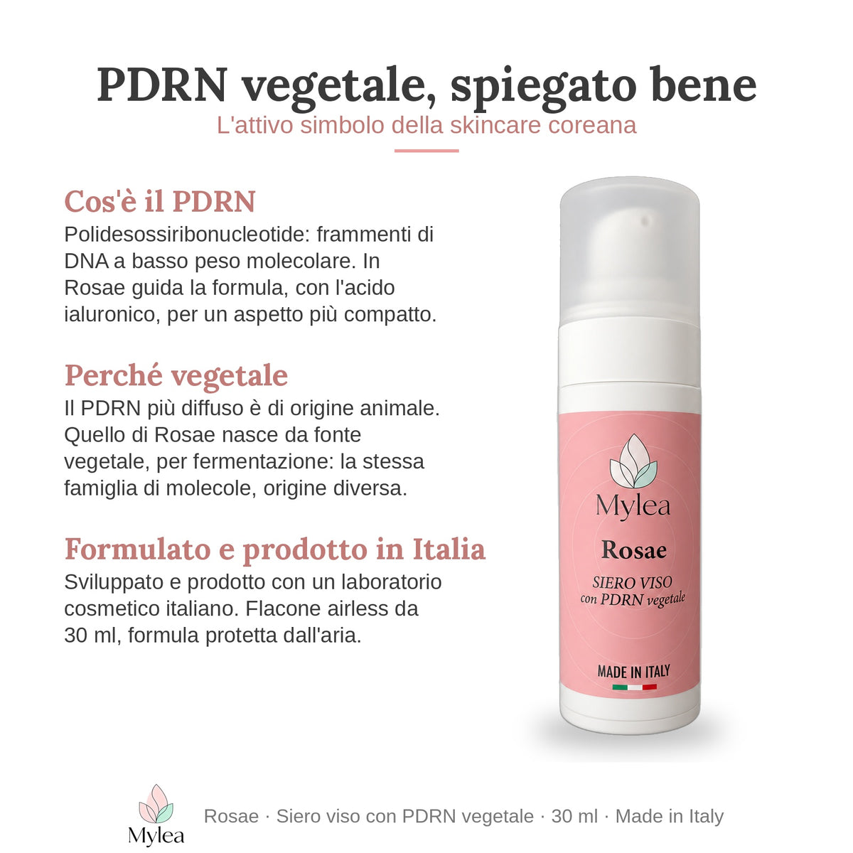 PDRN vegetale spiegato: cos'è, perché vegetale, formulato e prodotto in Italia
