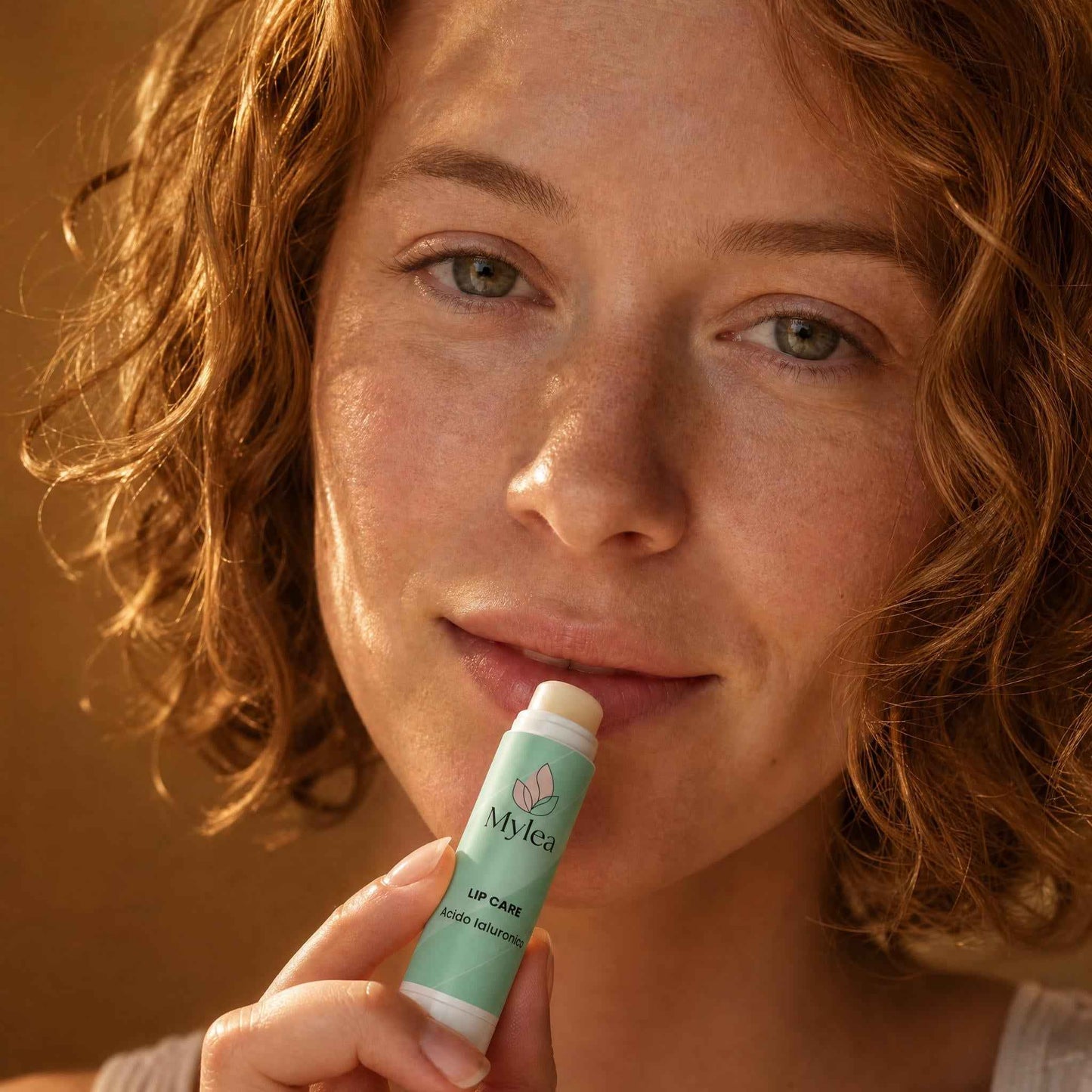 Mylea Lip Care – Balsamo Labbra con Acido Ialuronico | Idratante e Anti-Age | Stick Labbra Naturale